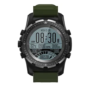 Hot Selling S966 GPS Sports Smart Watch Heart Rate Monitor ECG Altitude Waterproof IP67 Pedometer Temperature Compass watch