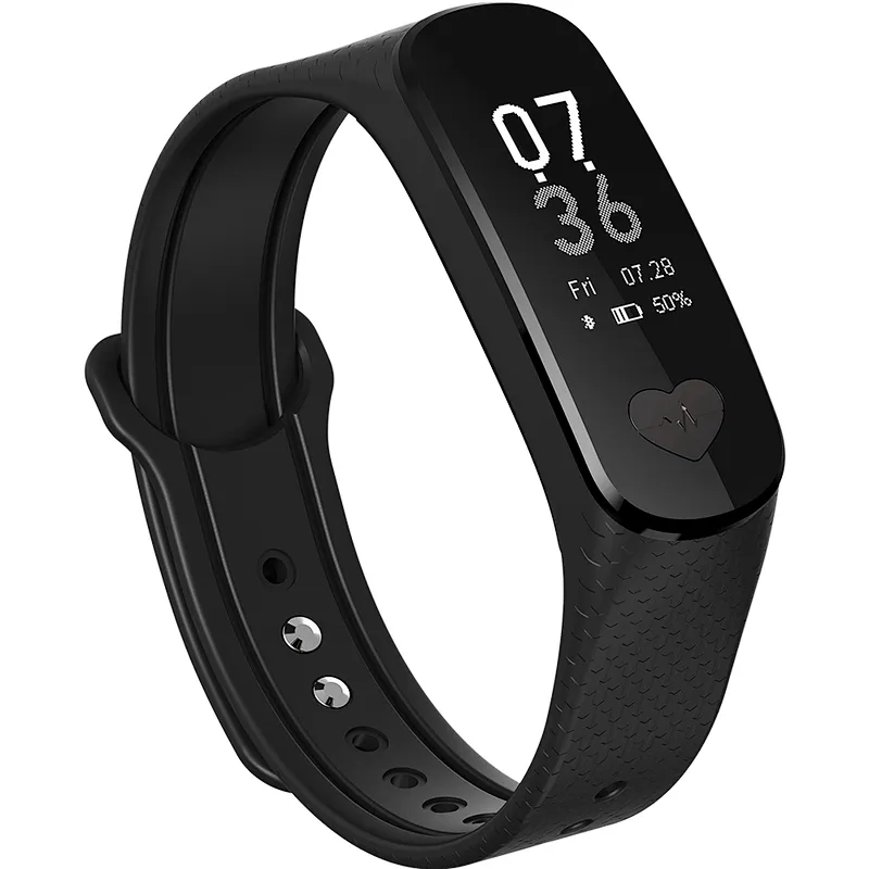 Hot Selling B9 Heart Rate Monitor Color Touch Screen Fitness Tracker Pedometer Pulseira Inteligente Smart Bracelet