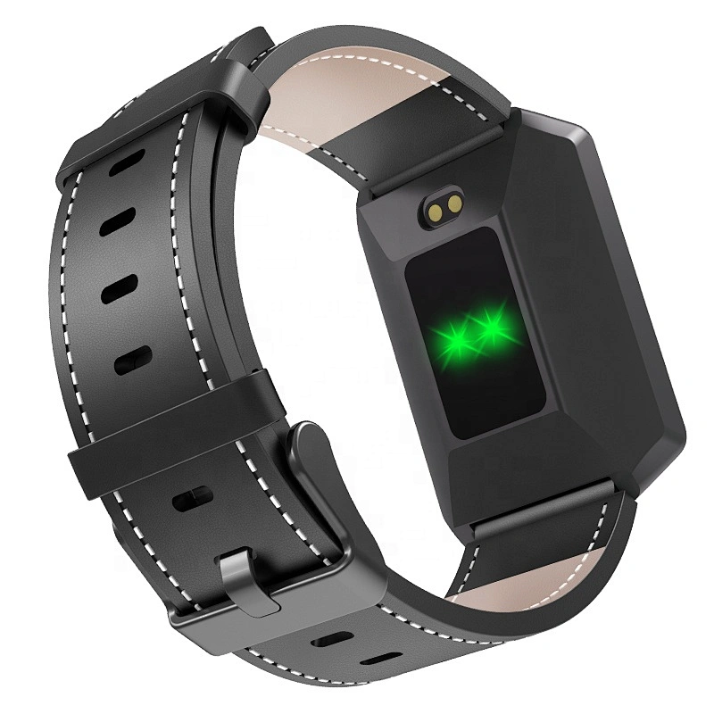 Hot Selling ck19 Relojes Intelligent Bluetooth Smart Sport Watch Leather Strap Magnetic Charging Waterproof Smart Bracelet