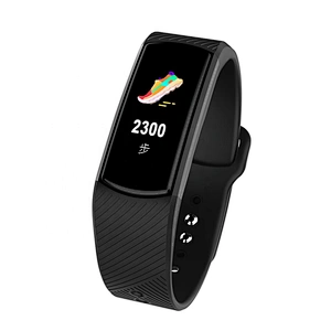 B60 Touch Screen Smart Watch Bracelet With IP67 Waterproof  Rate Blood Pressure Sleep Monitor