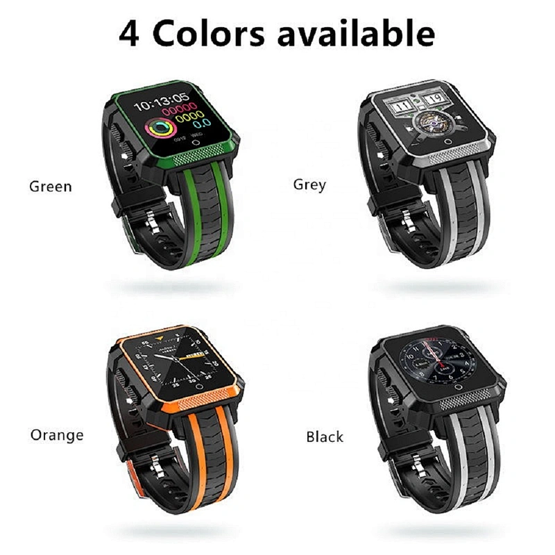 H7 4G IP68 Waterproof Smart Watch Android IOS Phone SIM GPS Heart Rate Monitor Sport