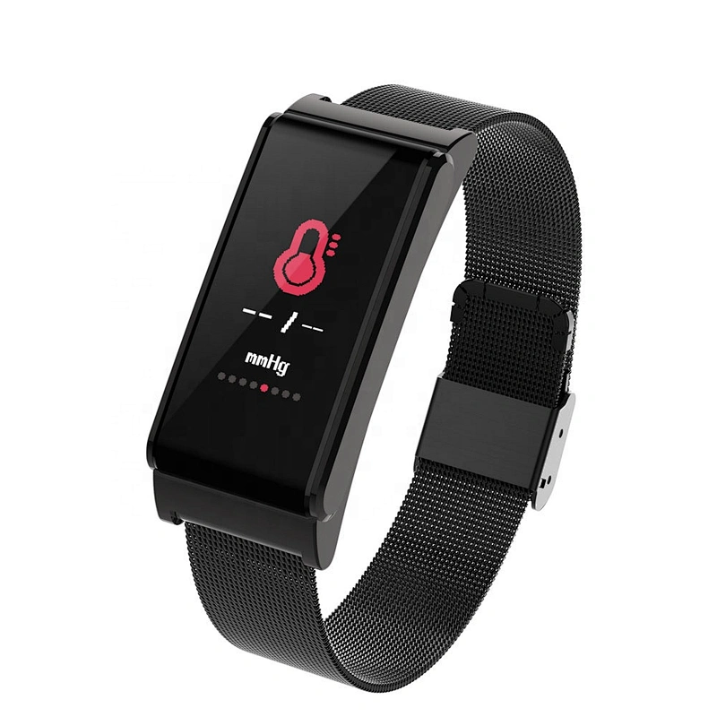 B15 Heart Rate Timing Monitor Fitness Tracker Bluetooth Steel Smart Bracelet Watch