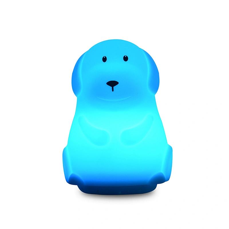 Dog Night Lights Rechargeable Led Camping Lantern With Bluetooth Speaker