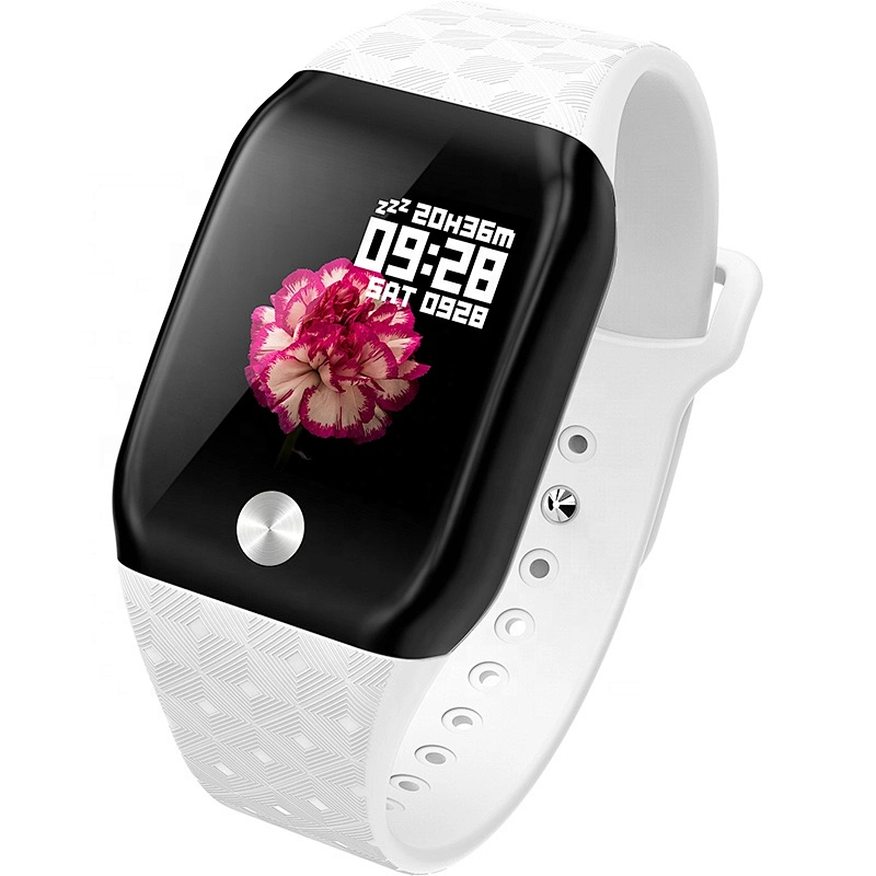 B59 Blood Pressure Blood Oxygen Heart Rate Monitor   Multilingual Support Android Smart Watch Bracelet