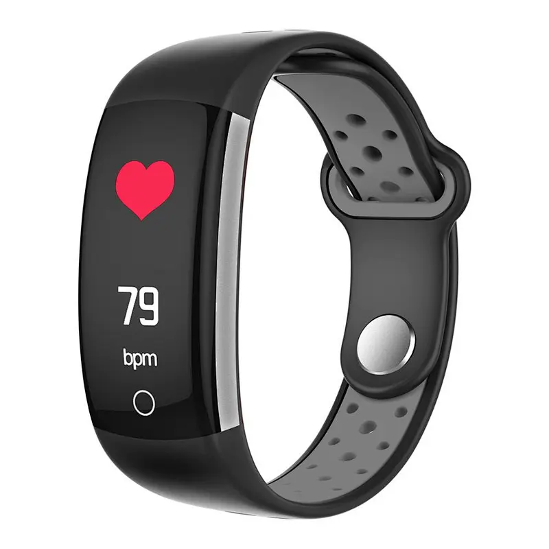 Q6 Multi-language IP68 Waterproof Heart Rate Monitor Sleep Monitor Fitness Tracker Smart Bracelet