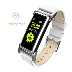 New model color screen IP68 Waterproof smart watch Fitness Tracker wristband with heart rate monitor