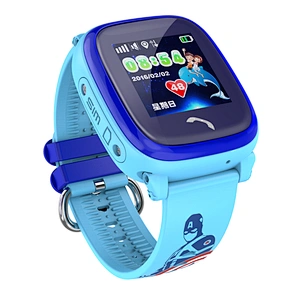 Factory Sale GPS WiFi DF25 Children IP67 Waterproof Tracker Watch Kids Swim Touch Screen SOS Call Safe Anti-Lost Wristwatch