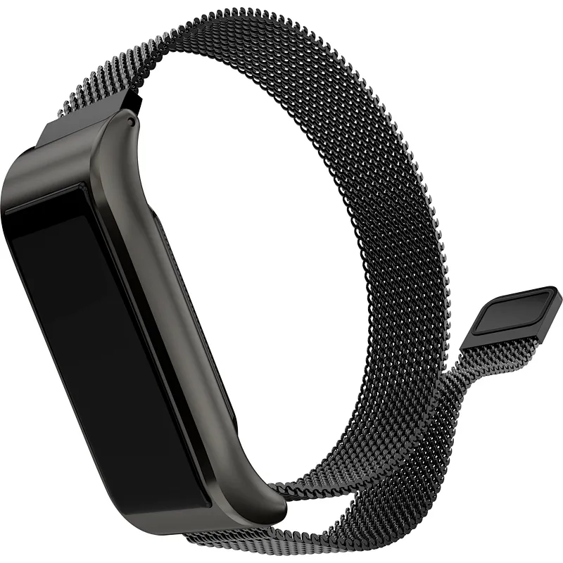 2019 magnetic metal Android B29  smartwatch sports records tracking monitor heart rate blood pressure bracelet