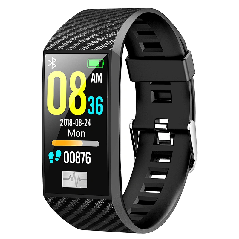1.14 inch large screen fitness tracker DT58 smart bracelet ECG+PPG monitor outdoor mode IP68 waterproof sports watch