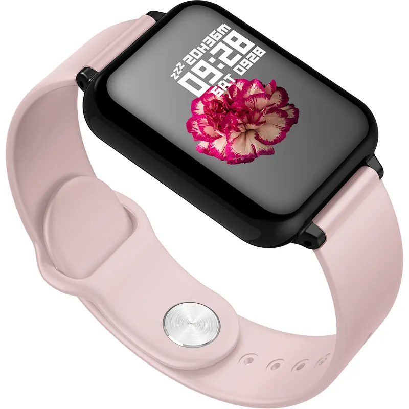 B57 Hot Sale Multi-function  IP67 Waterproof Blood pressure Heart rate monitor  Bluetooth Smart  Bracelet 2019