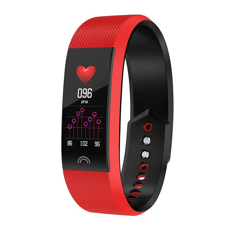 F6 android sport smart watch heart rate monitor pedometer smart band waterproof fitness tracker smartwatch