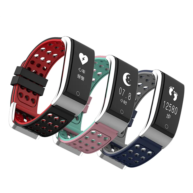2019 Model E09 Smart Watch Activity Fitness Tracker HRV+PPG+ECG Bracelet With Pedometer Wristband