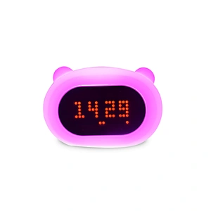 RosH CE Certified New Acrylic Led Night Light Alarm Clock 3d Table Lamp