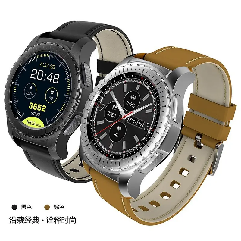 Fitness Tracker Heart Rate Anti-lost KW28 Smart Watch Model SIM/TF Card Wristwatch For Android IOS Phone