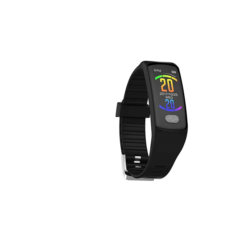 E07 PPG+ECG smart watch health fitness tracker heart rate monitor pedometer smart bracelet
