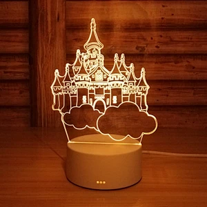 Hot Selling 2020 Amazon Popular 3D LED Night Light Acrylic Lamp
