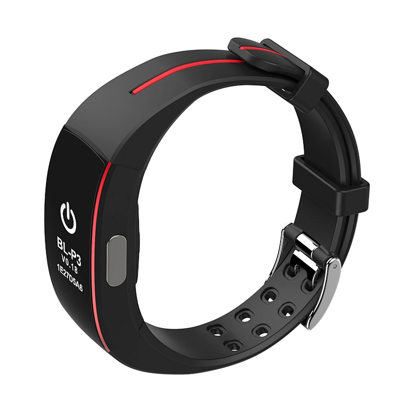 2020 New Arrival P3 Smart Bracelet Touch Screen EGC+PPC Smart Wrist Watch
