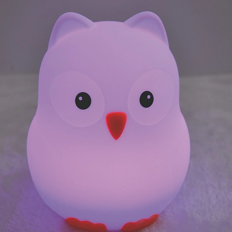 Cute Bird ODM Shape LED Light For Night as Led Sensor Emergency on Candle Holders