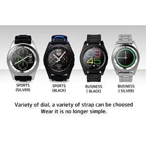 G6 Smart Watch 1.2 IPS TPU Strap Heart Rate Monitor Fitness Tracker Pedometer 2020