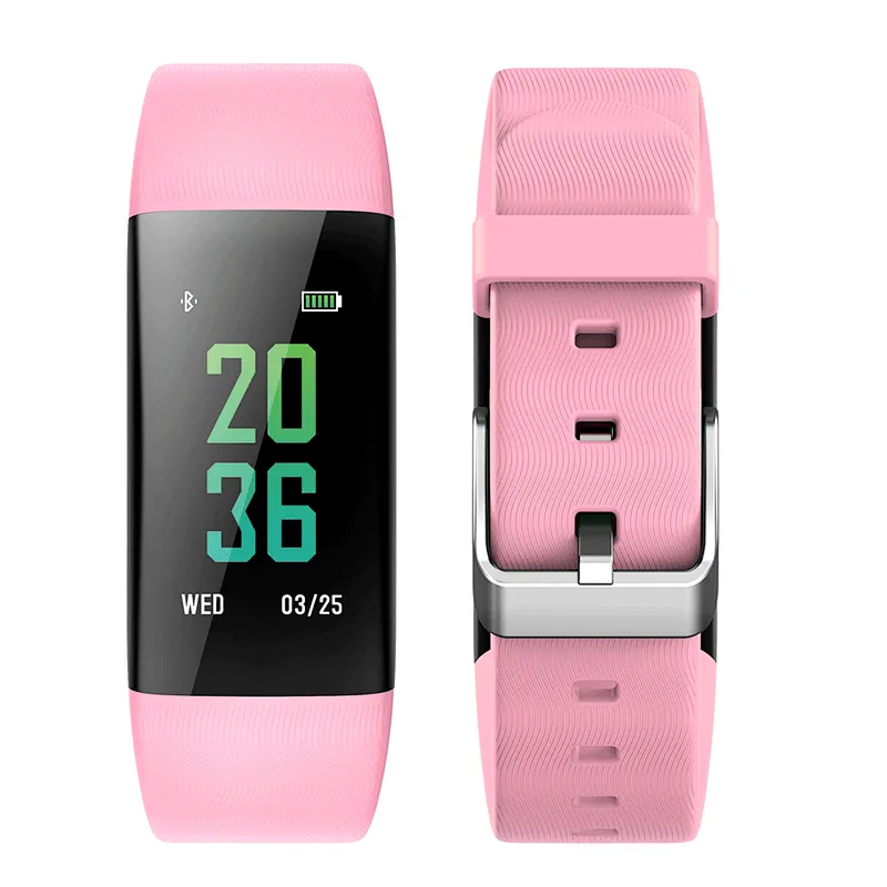 B33 Heart Rate Blood Pressure Blood Oxygen Movement Call remind Smart Bracelet Interface