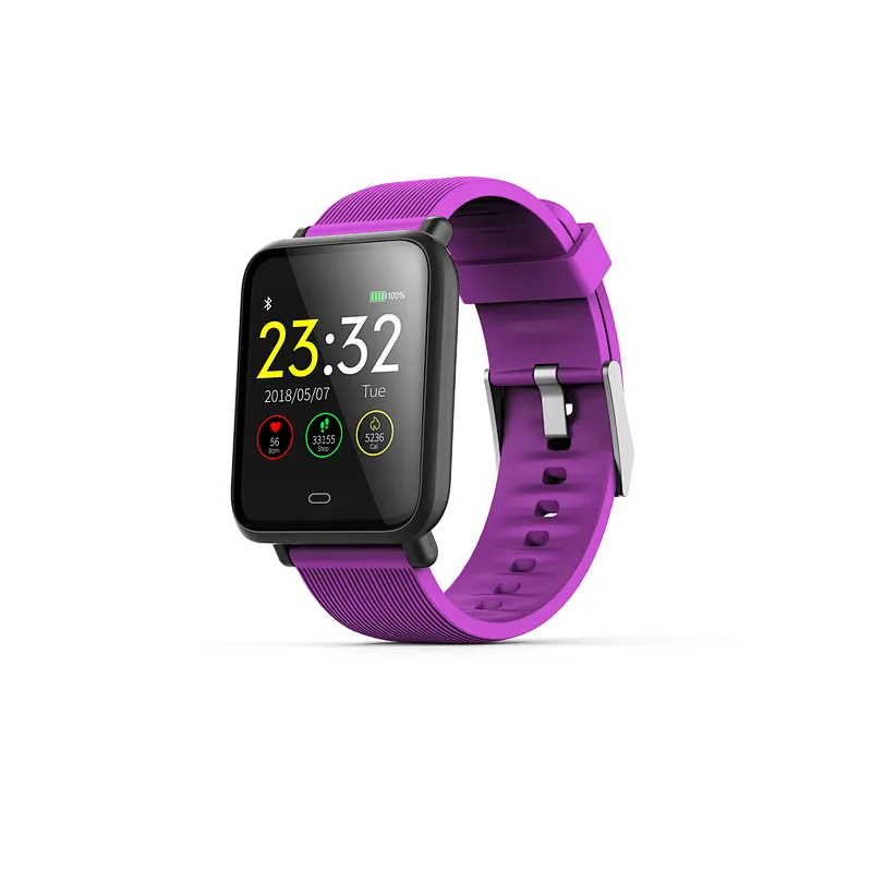 Latest Q9 Smart Watch Band Blood Pressure 1.3 inch Smart Wristband Bracelet  Activity Tracker
