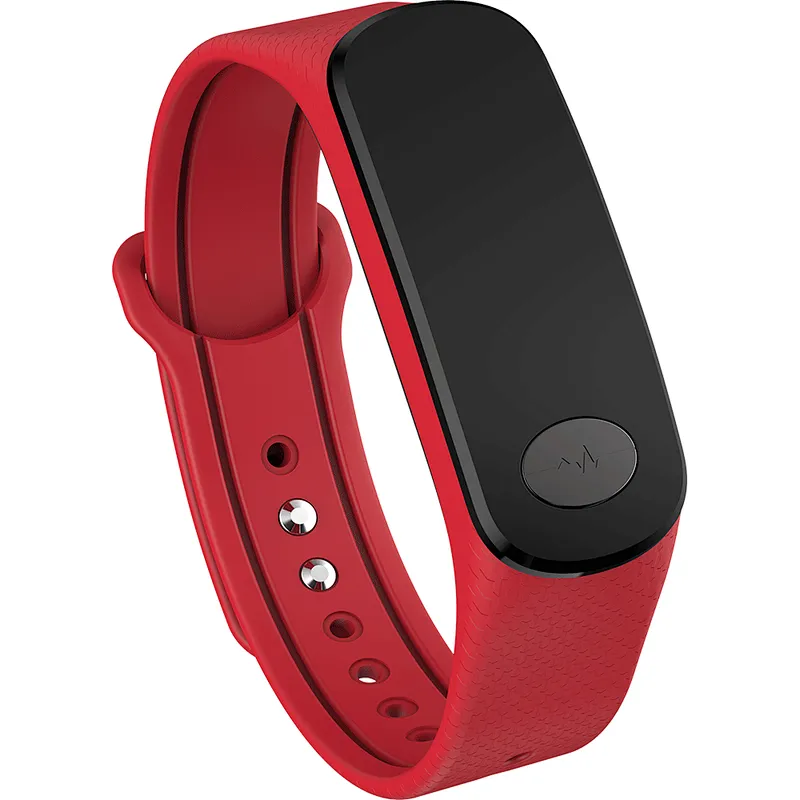 ECG Blood Pressure B18+ Color Screen  Smart Bracelet Bidirectional Search Green Night Heart Rate Smart Bracelet