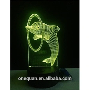 Fashion bar living room child 3d light lamp in stock