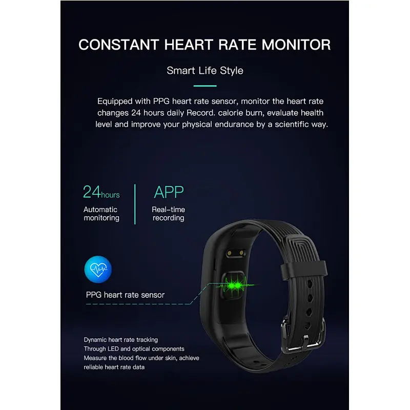 S4C multi sports modes calorie distance smart watch IP68 waterproof smart bracelet for women