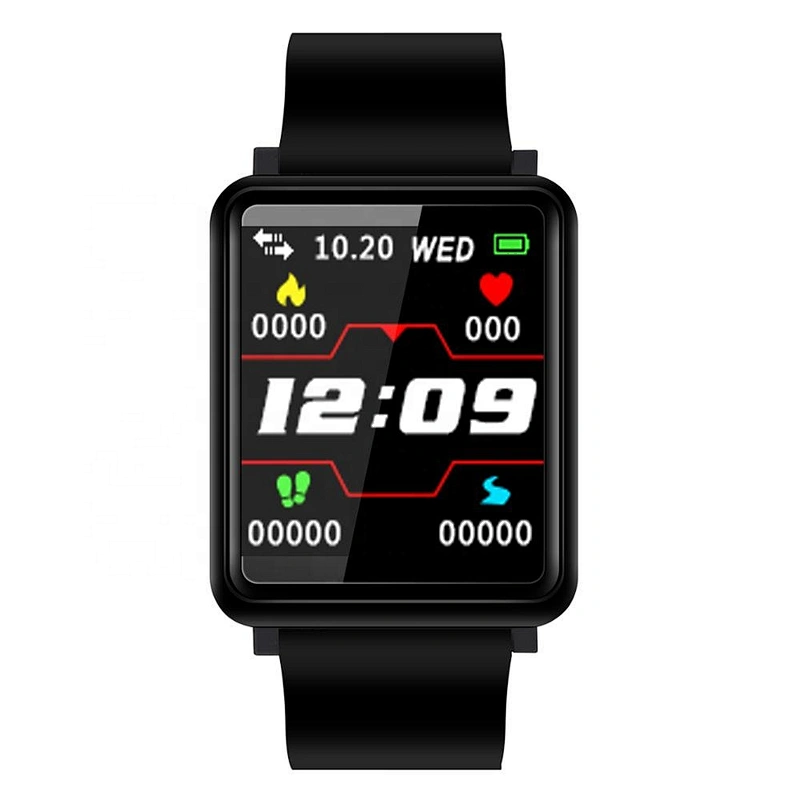 Touch Control F1 Smart Bracelet Heart Rate Blood Pressure Blood Oxygen Monitor Smart band With IP67 Waterproof