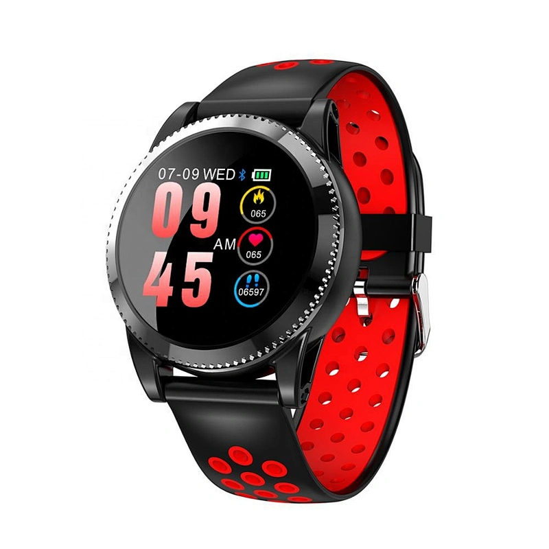 2020 1.3 round color screen sport smart watch IP68 waterproof heart rate blood pressure monitor fitness tracker
