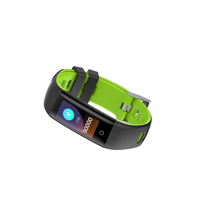 2019 Fashion Style Full HD color IPS screen heart rate and blood pressure monitoring smart waterproof bracelet