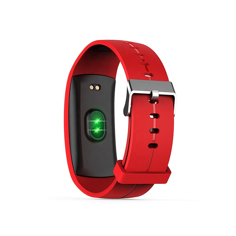 Waterproof QS100 Smart Bracelet Heart Rate Monitor Pulse Meter Fitness Tracker Bluetooth Sports Wristband