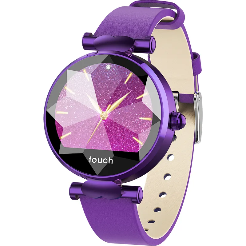 Female B80 Fashion Heart Rate Blood Pressure Physiological Cycle Monitoring smart watch 2019