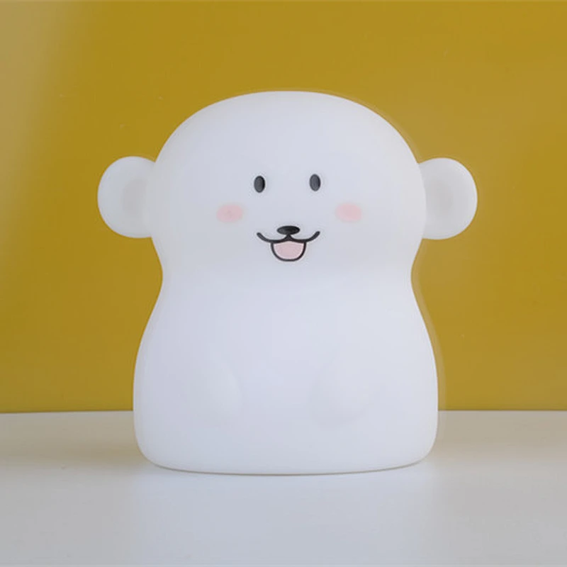Monkey night light USB Rechargeable Children Gift Baby silicone night light