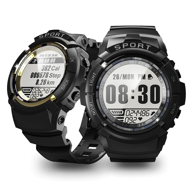 S816  Outdoor Professional pedometer Wrist Watch Waterproof IP68 Heart Rate Monitor Swimming Sports Smart Watch
