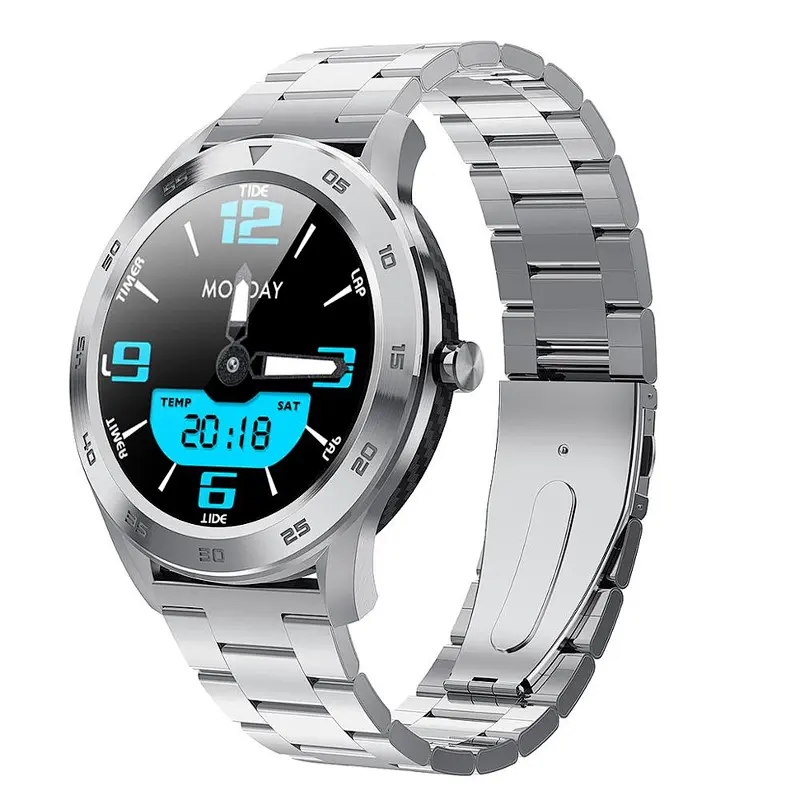 1.3 round touch screen DT98 smart watch with ECG Bluetooth connection IP68 waterproof bracelet