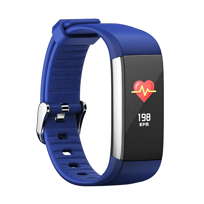 New K6 0.96 Inch Smart Band Blood Pressure Oxygen Heart Rate Monitor Blue tooth Sports Tracker Smart Bracelet Wristband