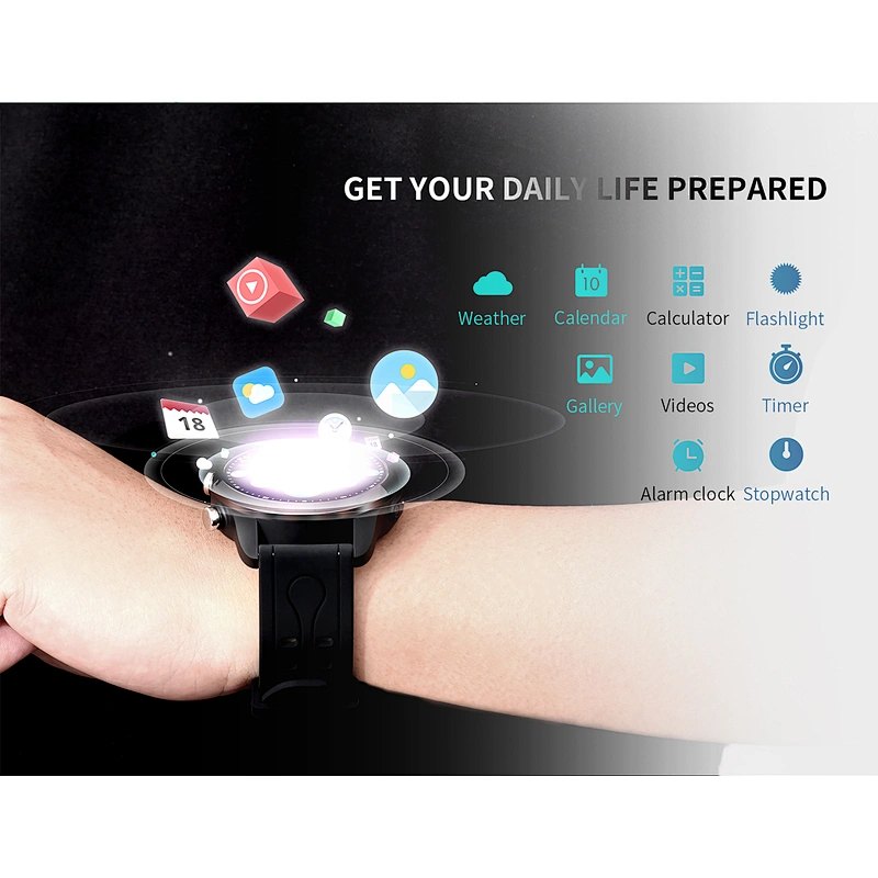 KC03 4g GPS WiFi smart watch IPS screen heart rate monitor 6.0 1GB+16GB sim card watch for Android