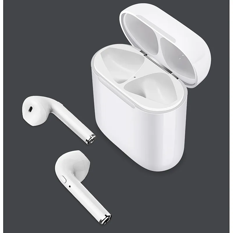 Best Price Stylish Model i9s Wireless BT Earphones in-ear With Microphone For Call