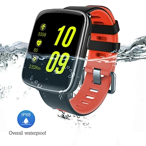 Accurate Heart Rate TFT Resolution GV68 1.54 Inch IP68 Waterproof Sensor Pedometer Sleep Monitor Sitting Alert Smart Watch