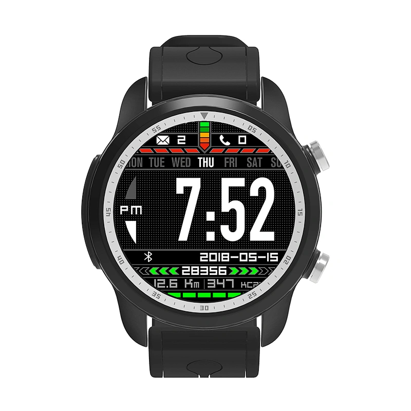 KC03 GPS Heart Rate Fitness tracker Call phone Relojes inteligentes Bluetooth Smart Watch IP68