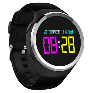 Latest product N69 round Smart Watch 0.95inch OLED Heart Rate Blood Oxygen Pedometer sport reloj smartwatch