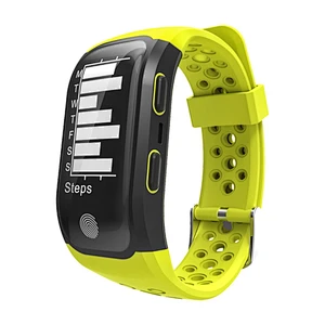 s908 GPS Smart Bracelet Waterproof Swimming Climbing Altitude Meter sport fitness tracker Heart Rate  wristband