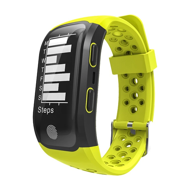 s908 GPS Smart Bracelet Waterproof Swimming Climbing Altitude Meter sport fitness tracker Heart Rate  wristband