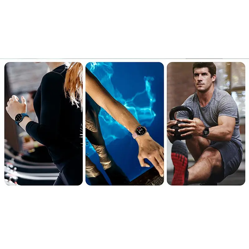 Factory direct hot-selling DT88 wristwatch with  blood pressure oxygen monitor IP68 waterproof round full screen
