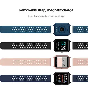 P8 Smart Watch Blood Pressure OLED Touch Screen Waterproof Heart Rate Monitor Smartwatch Health Bracelet for iOS Android