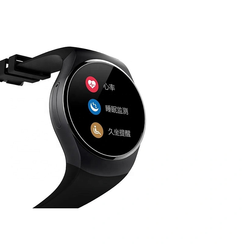 Wholesale Model KW18 Smart Watch High Quality Round Screen Smart Watch IPS Heart Rate Monitor SIM card Slot with Dial Call