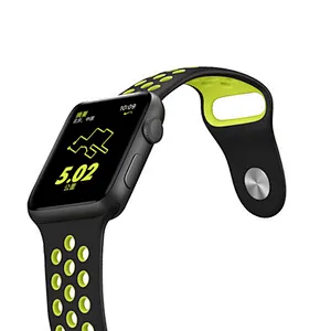 Two Colors Silicone Rubber 42 mm 38mm  for Apple