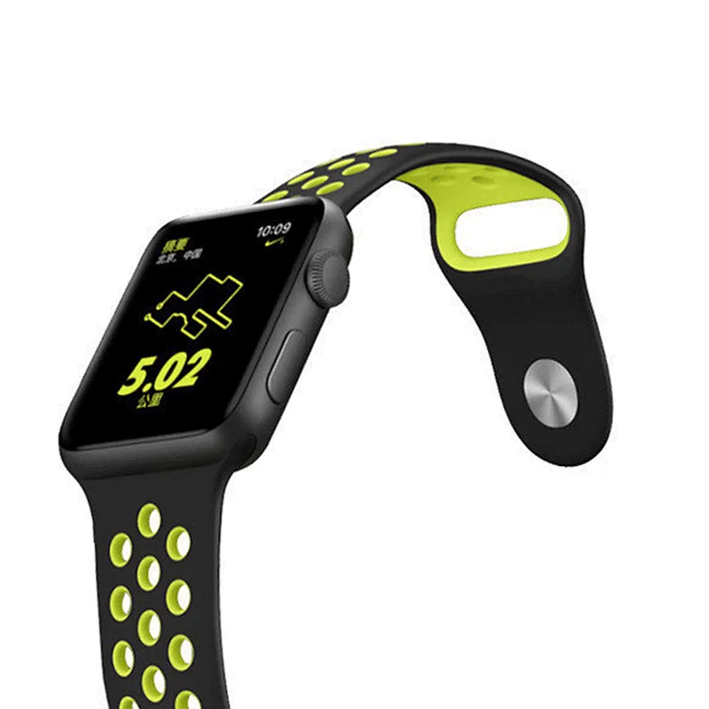 Two Colors Silicone Rubber 42 mm 38mm  for Apple