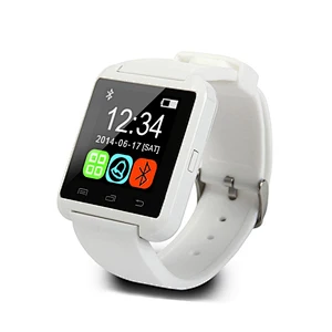 U8 LCD  Bluetooth Smart Watch Message Notification for Android iOS Smartphone Watches Pedometer Remote Camera
